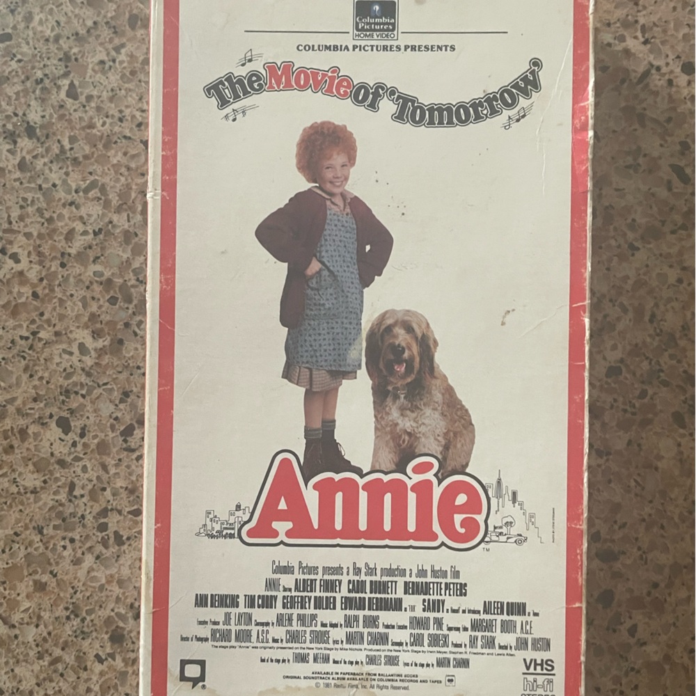 Annie VHS Movie